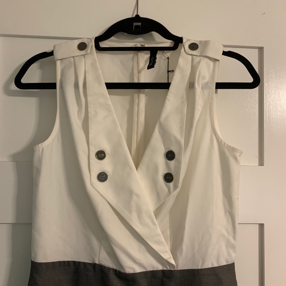 New! Tuxedo Style Jumpsuit - Picture 2 of 3